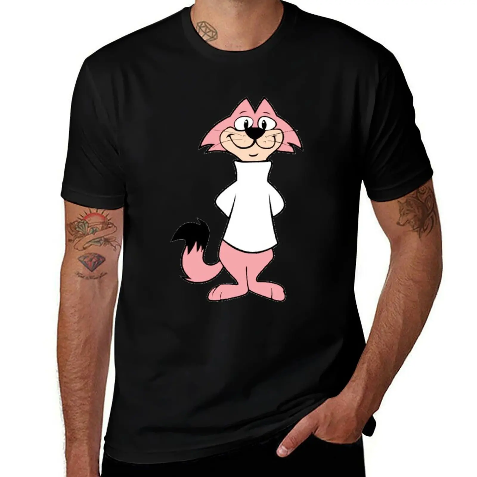 Футболка Choo choo TopCat, мягкая повседневная хлопковая футболка с коротким рукавом.