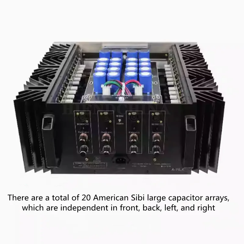 STPA-02 Clone Study Acceleration A400 High Power 4-Channel Pure Class A Power Amp Bridge Connection 320W(8Ω) 600W(4Ω)1000W(2Ω