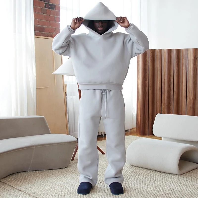 Autumn Solid Color Ninja Turtleneck Hoodies For Men Y2K Vintage Fleece Sweatshirts Hip Hop Japanese Streetwear Oversized Hoodie
