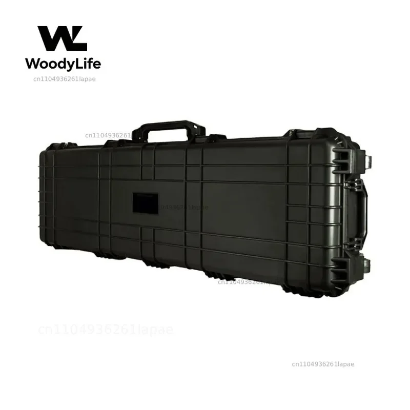 1127 * 406 * 155 MM PP Plastic with Protective Foam Tactical Sturdy Shell Carrying Base Bat Shell Hard Fishing Kit