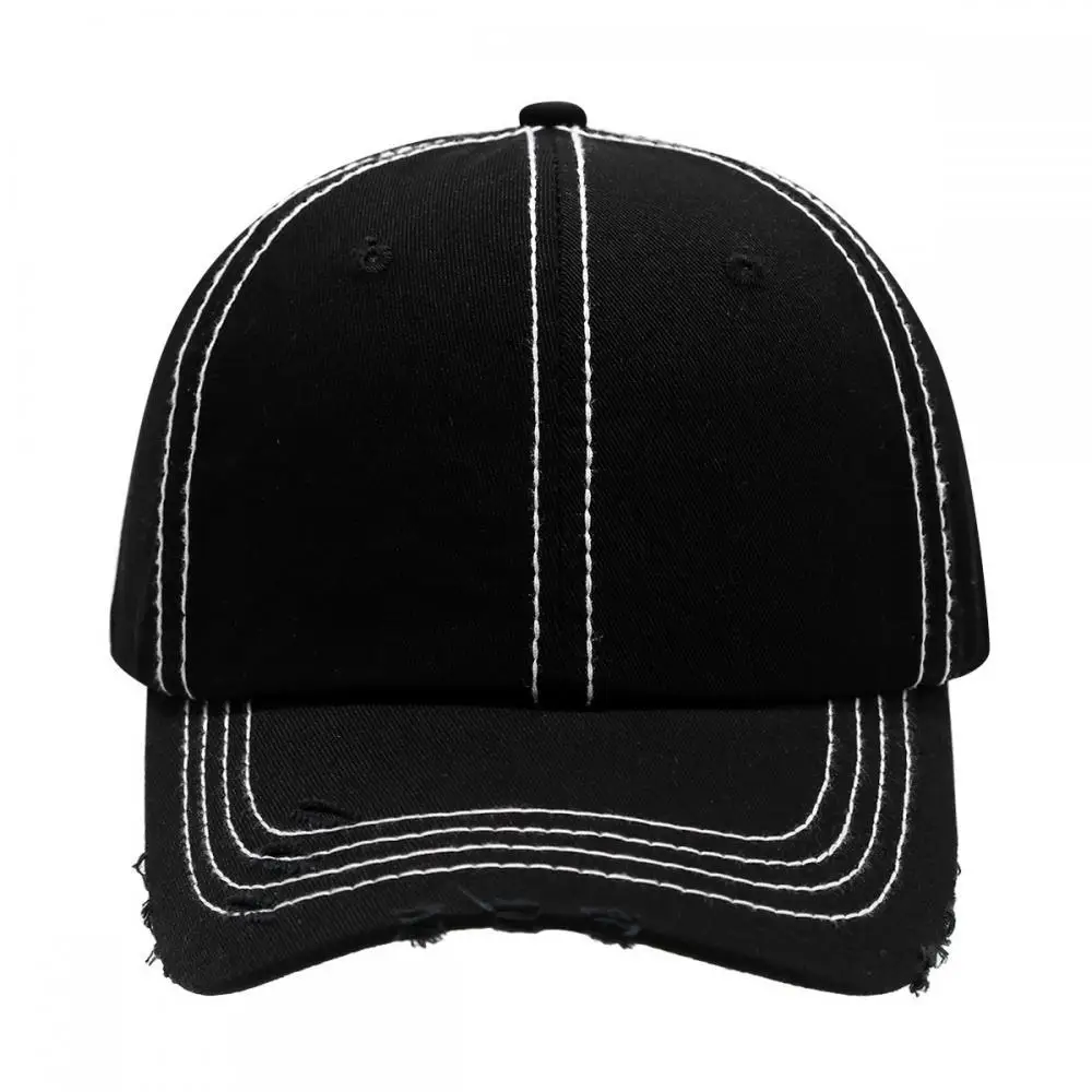 Customized Printed Logo Break Hole Washed Baseball Cap Retro Men And Women Outdoor Sun Shading And Sun Protection Duckbill Hat