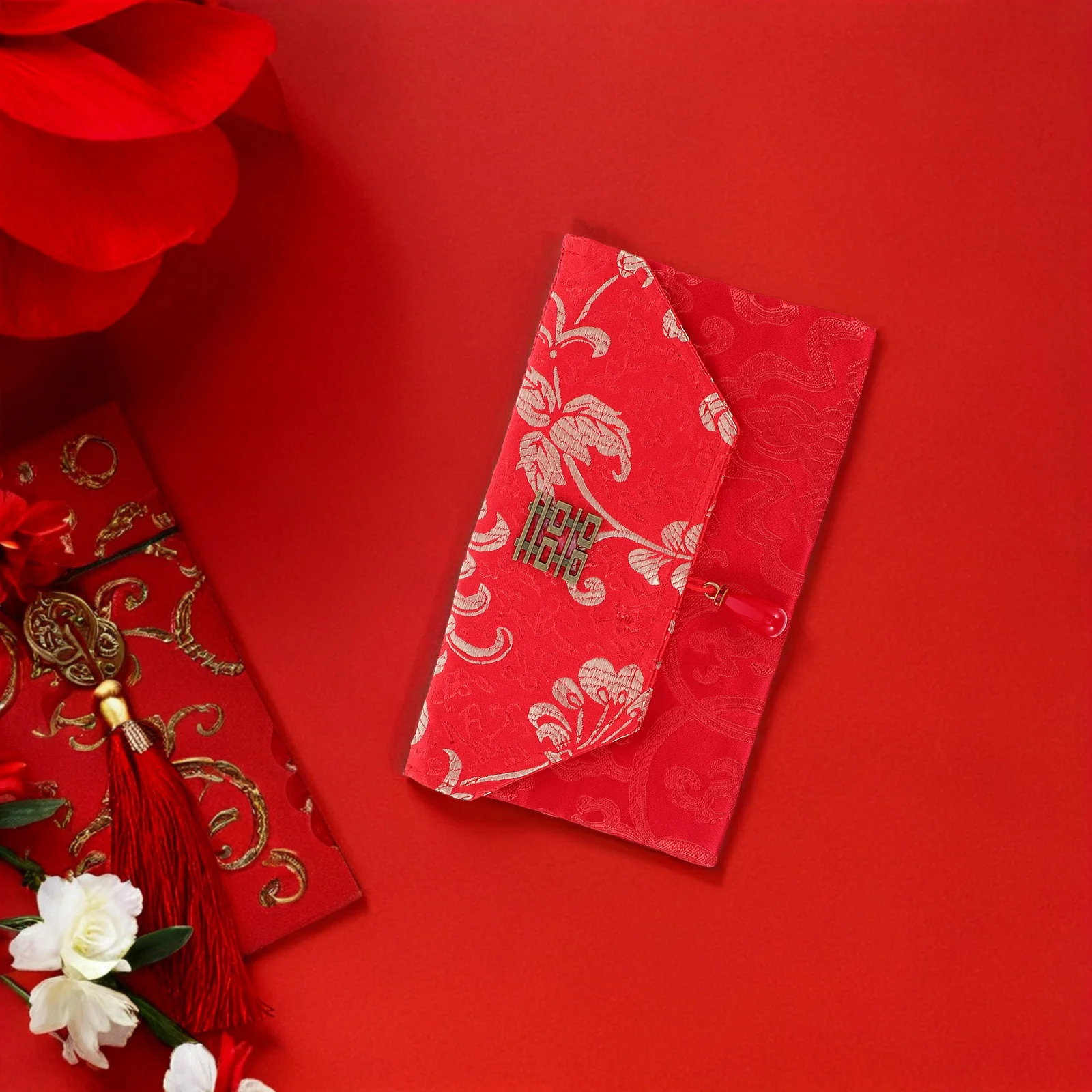 

Red Envelopes Wedding Blessing Wallet Elegant Chinese Style Lucky Money Packets for New Year Birthday Party Wedding Envelopes