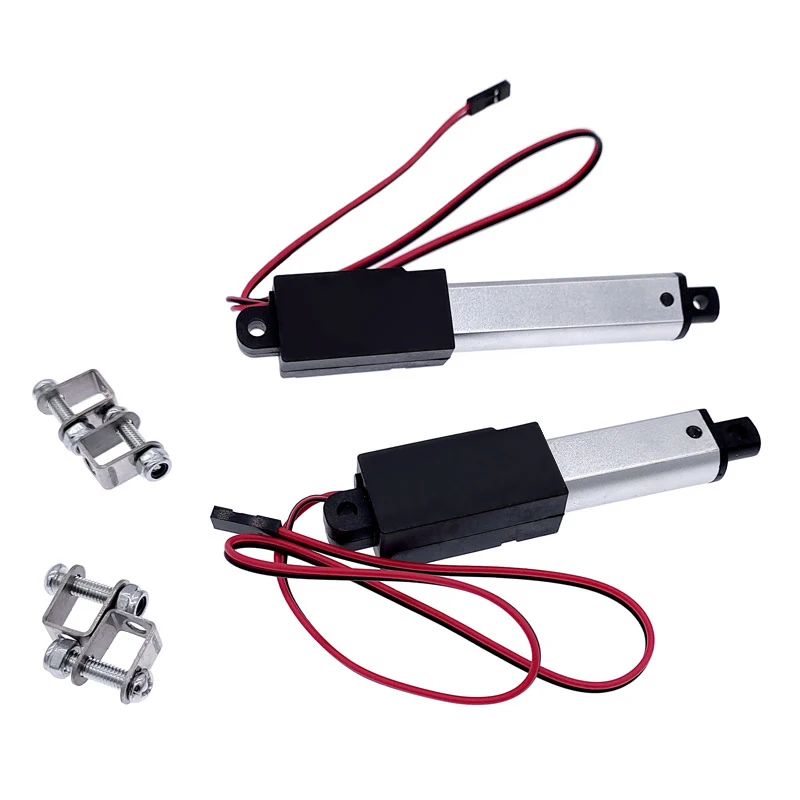 Electric Linear Actuator 30mm 50mm stroke DC 12V linear actuator motor 30N/60N/100N linear motor controller MINI