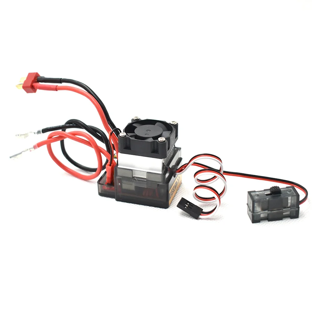 Regulator obrotów 320A ESC 7.2V-16V 320A wysokiego napięcia szczotkowy do zabawek, samochodów RC, ciężarówek, buggy, łodzi
