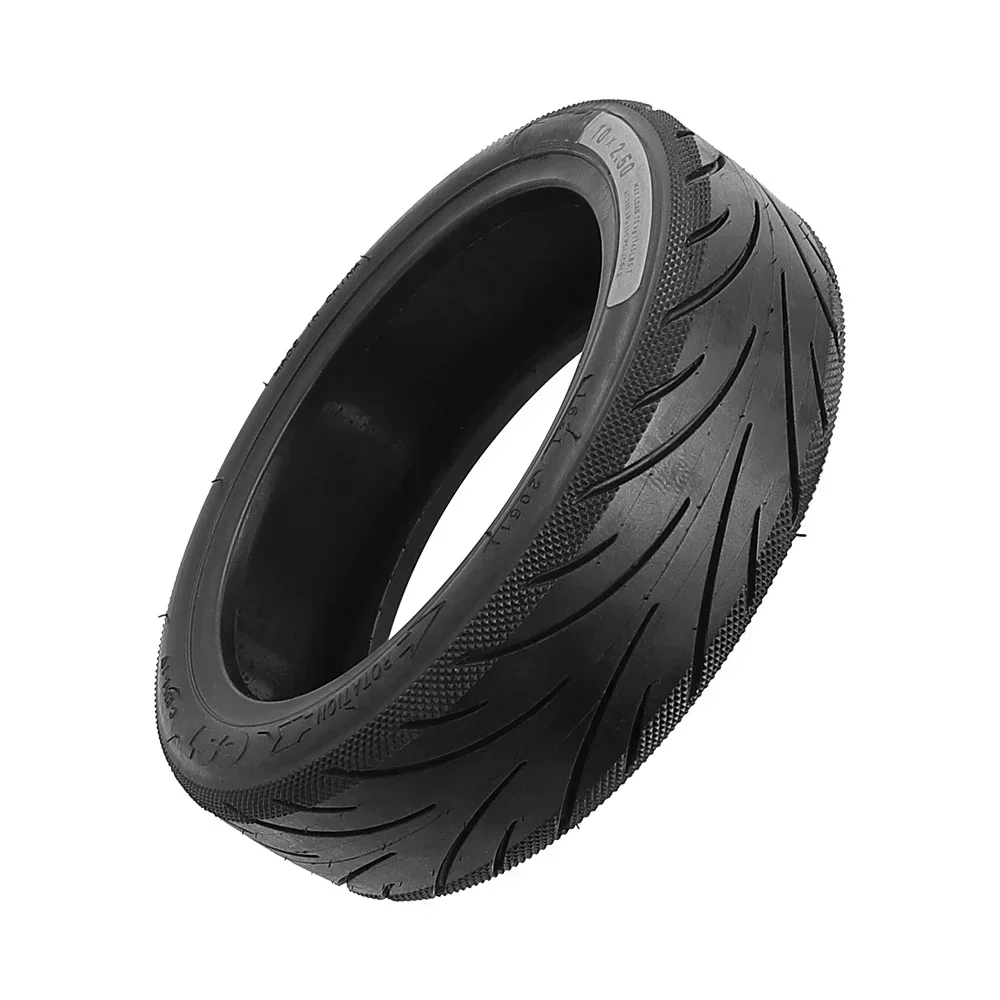 10x2.5 Tubeless Tire KickScooter Jelly Tires For Segway Ninebot F2 F2Plus F2Pro F30D F40D Electric Scooter Parts