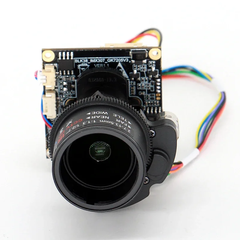 

New 2MP Starvis IMX307 IP Camera Module 2.7-13.5mm Motorized 5XZoom Autofocus Lens GK7205V300 CCTV Camera PCB Board SIP-K307GS-2
