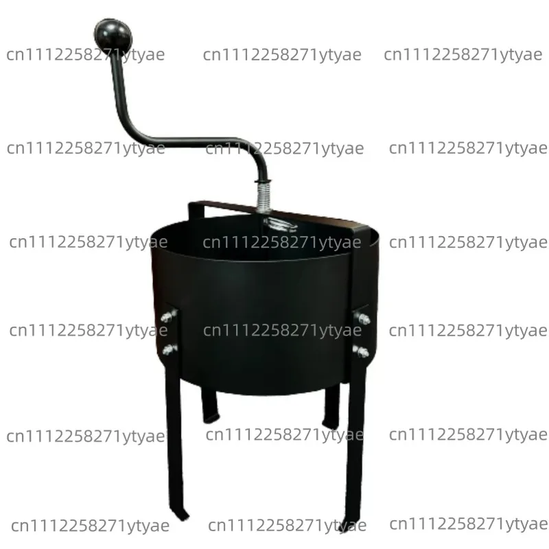 Rotary Soil Sieve, Metal Compost Sifter for Garden & Potting Soil Filtering