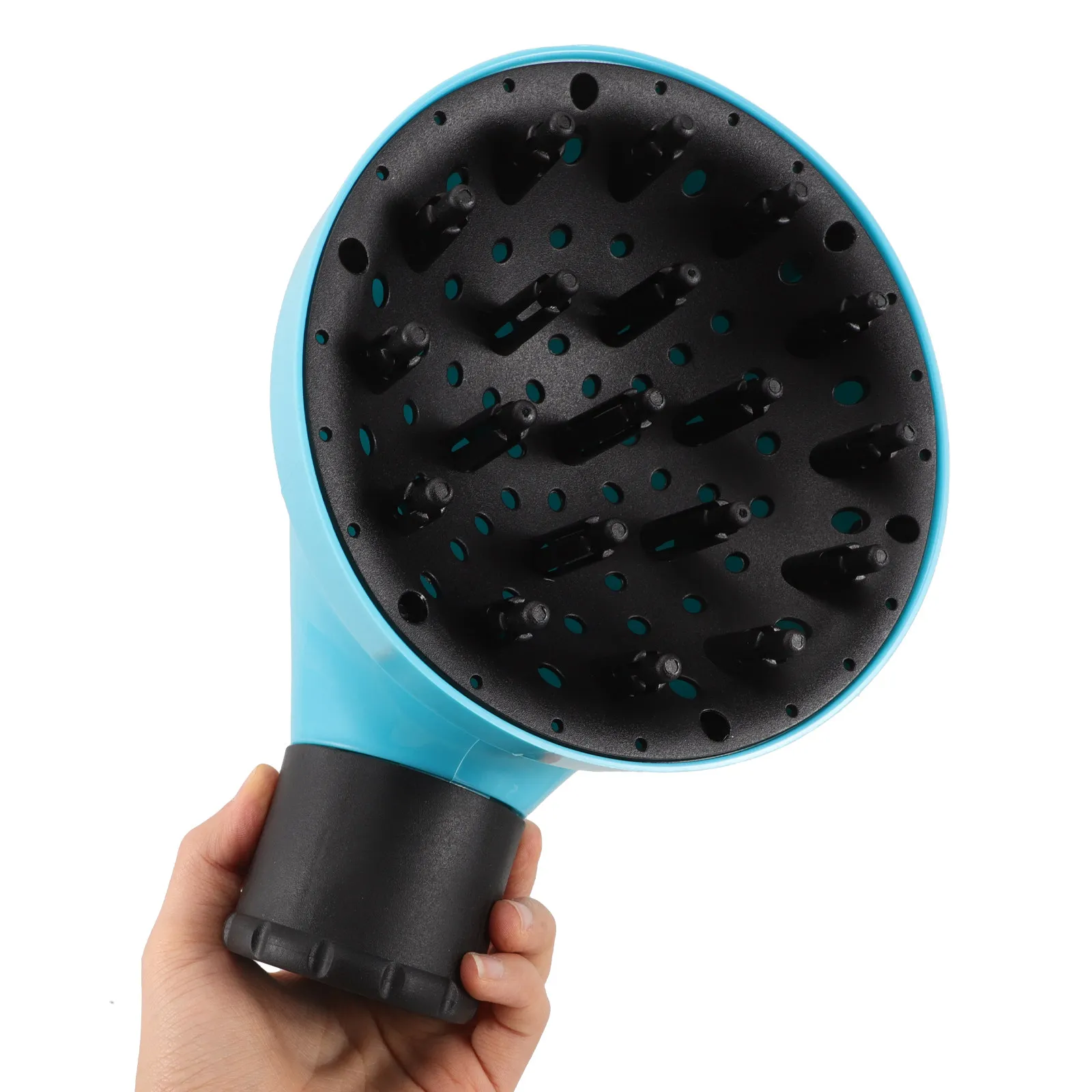 Universal Hair Dryer Diffuser Attachment Large Hood for Curly Wavy Hair Salon Professional Distribution Fast Drying
