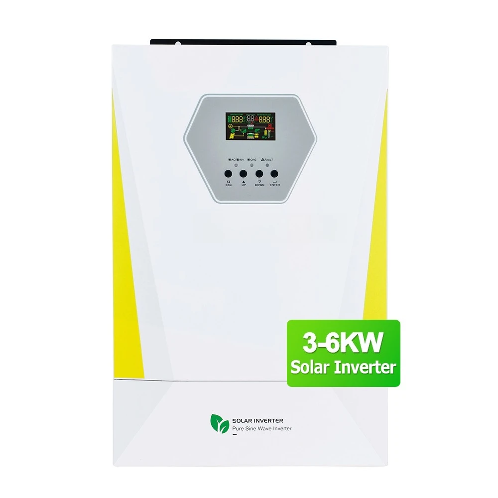 

3kw 6kw hybrid solar inverter pure sine wave off-grid inverter with