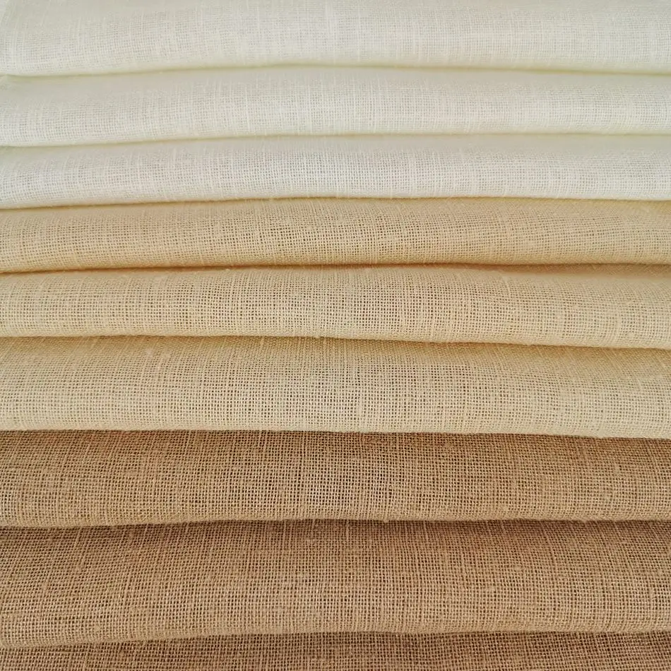 

Elegant Natural Linen Tulle Voile Solid Sheer Rod Pocket Grommet Curtain for Living Room Bedroom Kitchen Window Treatments