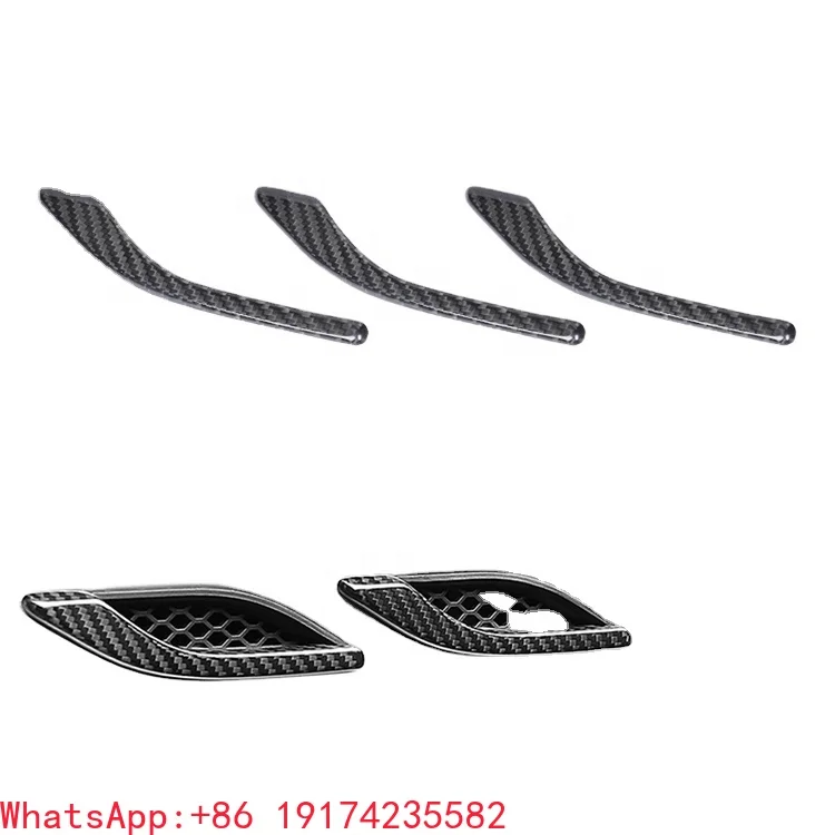

Dry Carbon Side Fender Vents Air Vents Exterior Decoration Kits for Maserati Ghibli M157