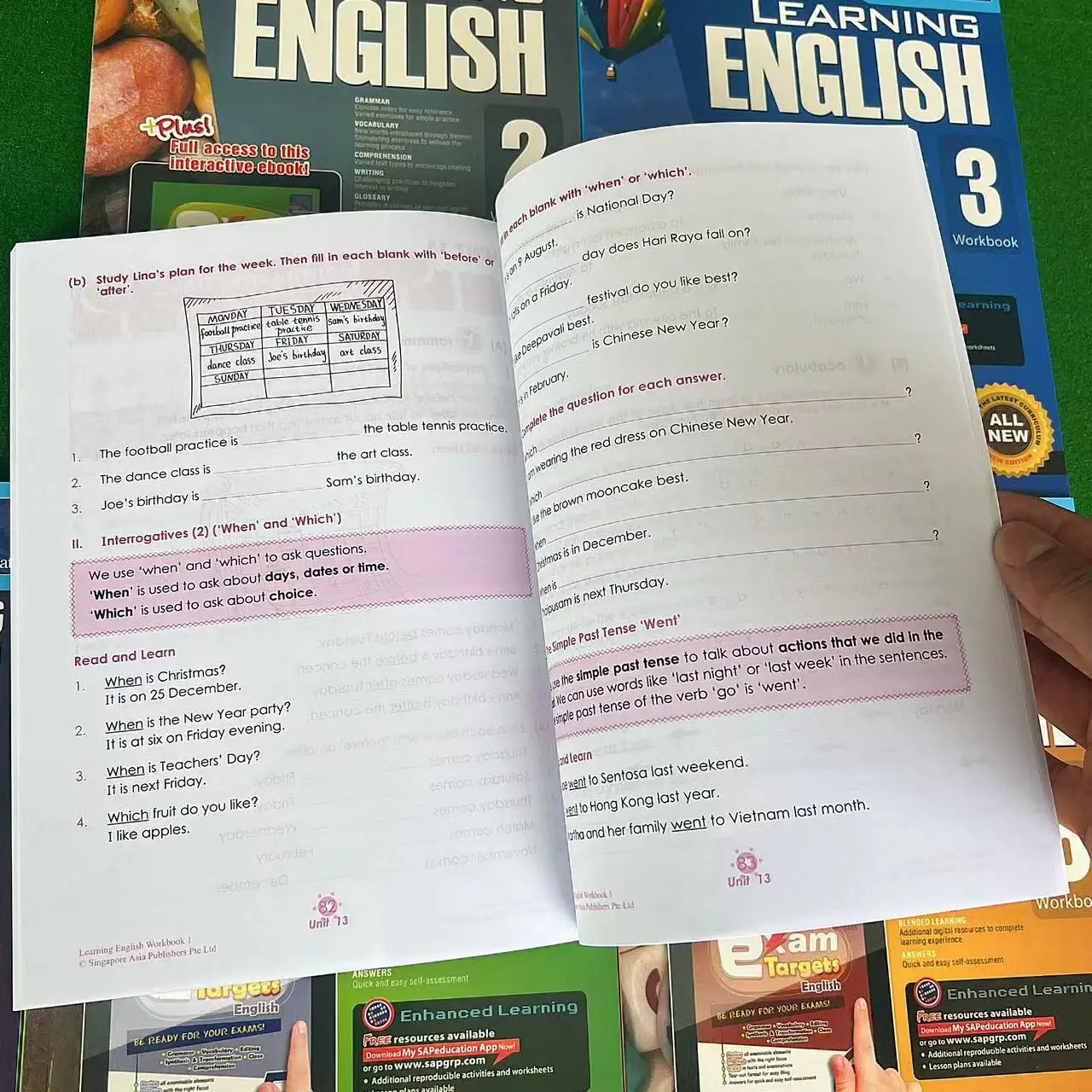 Imagem -03 - Aprender Inglês Livro de Exercícios para Crianças Book Sap 16 Grade Homeschool Books Singapore Primary School Writing Book