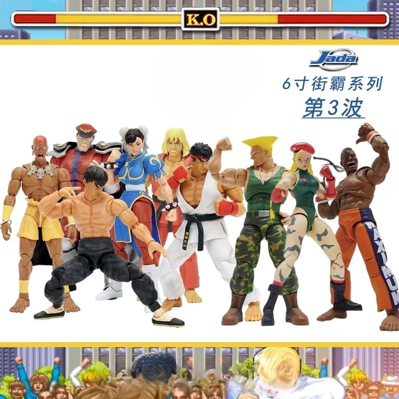 

Модель уличного истребителя JADA Fan Chunli Gu Li Jiami, игровая периферия 1/12, экшн-кукла, игрушечная фигурка, детские подарки, коллекция аниме