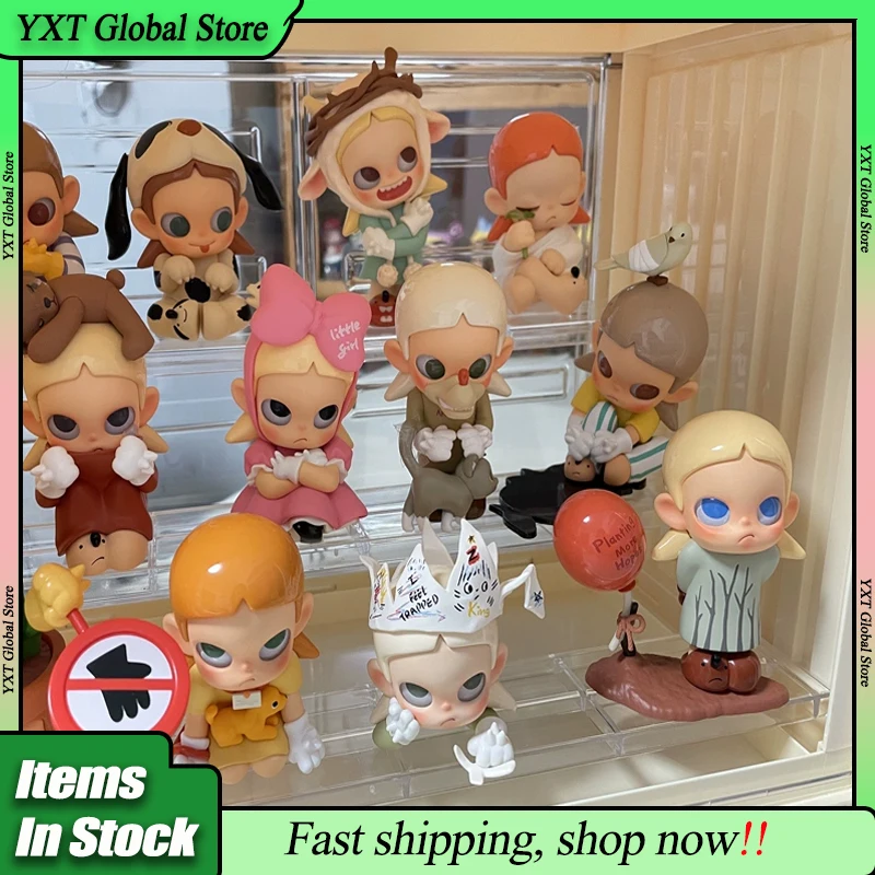 

POPMART Zsiga Let It Be Series слепая коробка модная игра милая кукла гаражный комплект украшение для рабочего стола коллекционная игрушка для девочки подарок на день рождения и Рождество