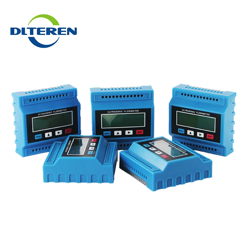 Flow Record Clamp-on Type Module Flow Meter Ultrasonic With IP68 Water-proof 4-20mA Output