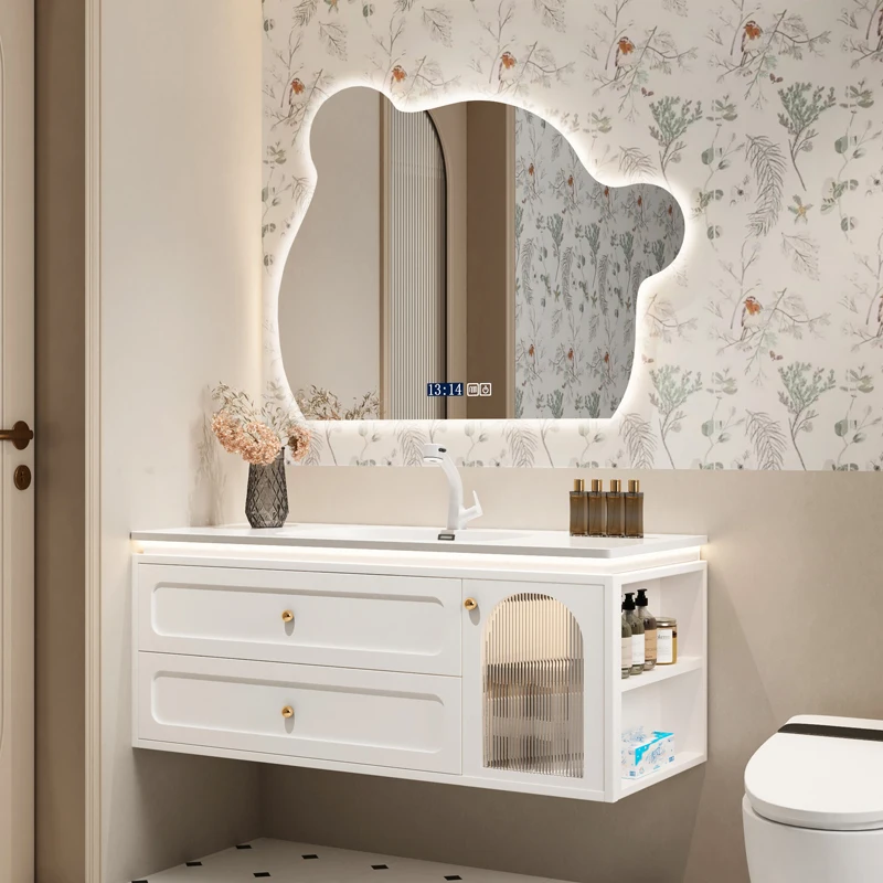 

Storage Shelf Mirrors Bathroom Cabinet Washbasin Small Closet Towel Drawer Luxury Corner Kitchen Vanity Armoire Narrow Wall