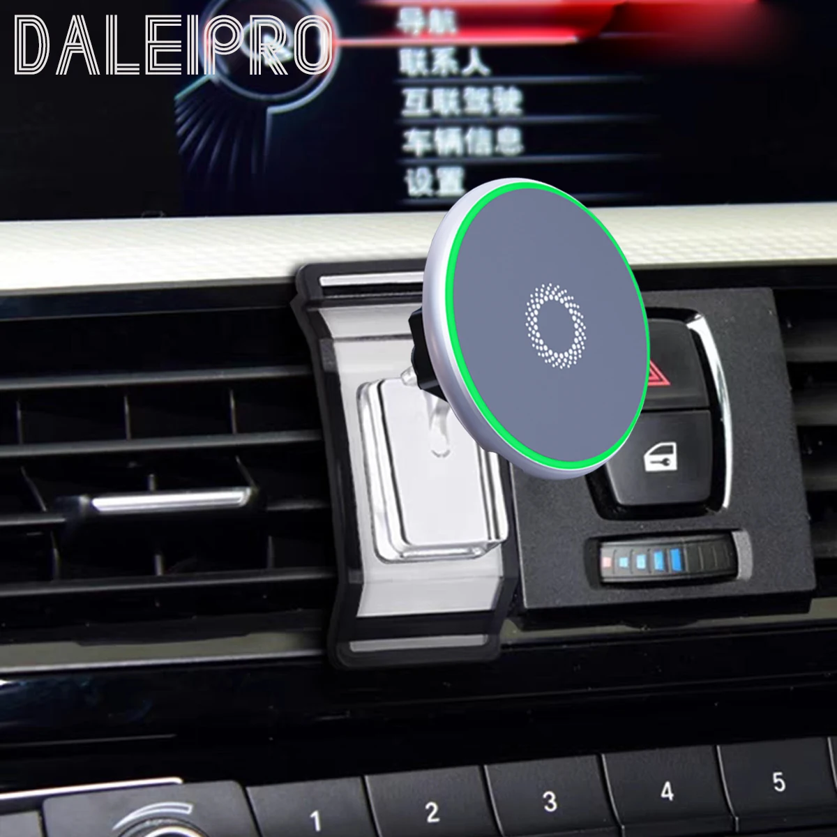 Special Mobile Phone Holder For BMW X3 G01 X4 G02 2018 2019 2020 2021 M40i Wireless Charging Car Phone Mount MagSafe Accessories - view 3