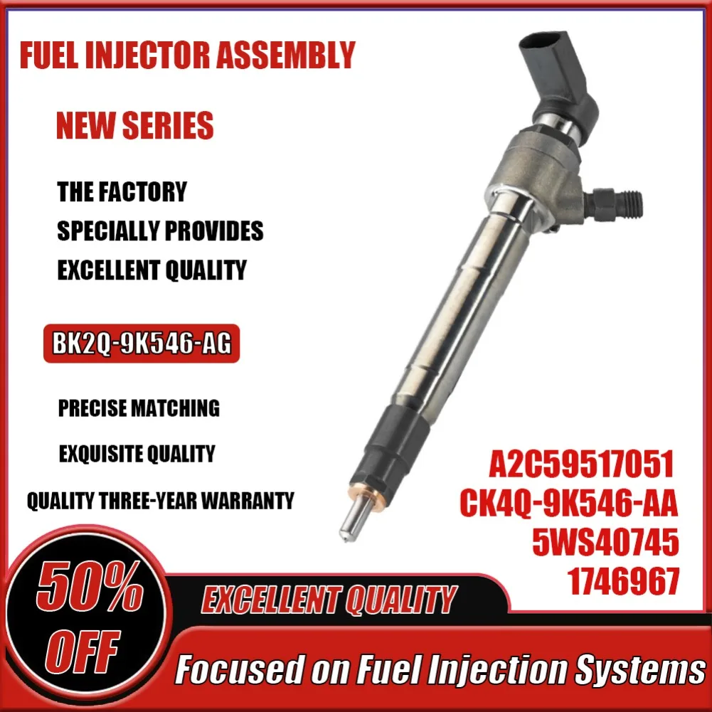 

Прямая замена дизельного инжектора для моделей Ford 2.2L, часть # BK2Q-9K546-AG A2C59517051 CK4Q-9K546-AA 5WS40745