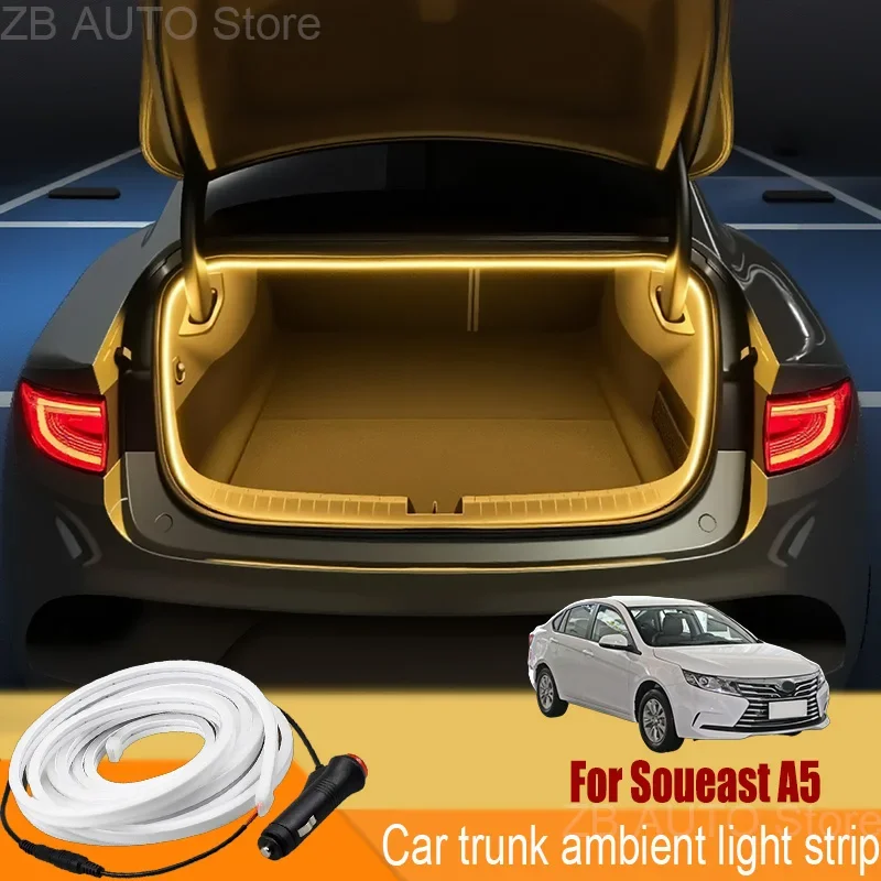 

For soueast A5 Automobile trunk ambient light automatic sensing car interior lighting with accessories