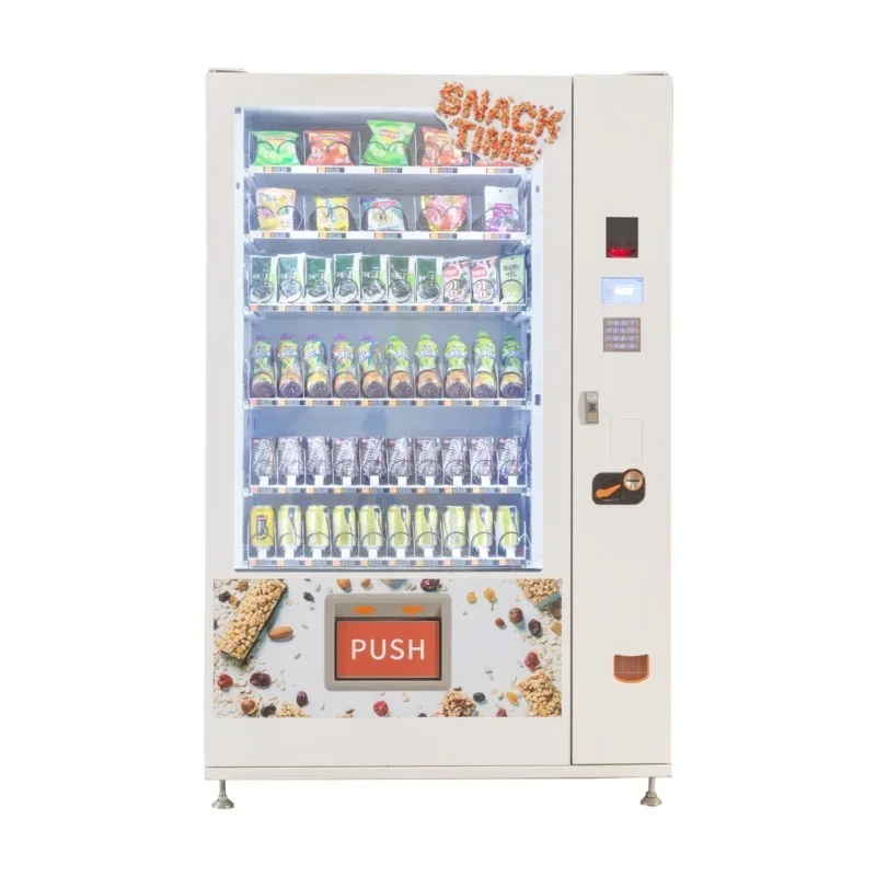 

Drink Vending Machine With Card Reader High Quality Popular Snack Foods And Drinks Vending Machine For Sale