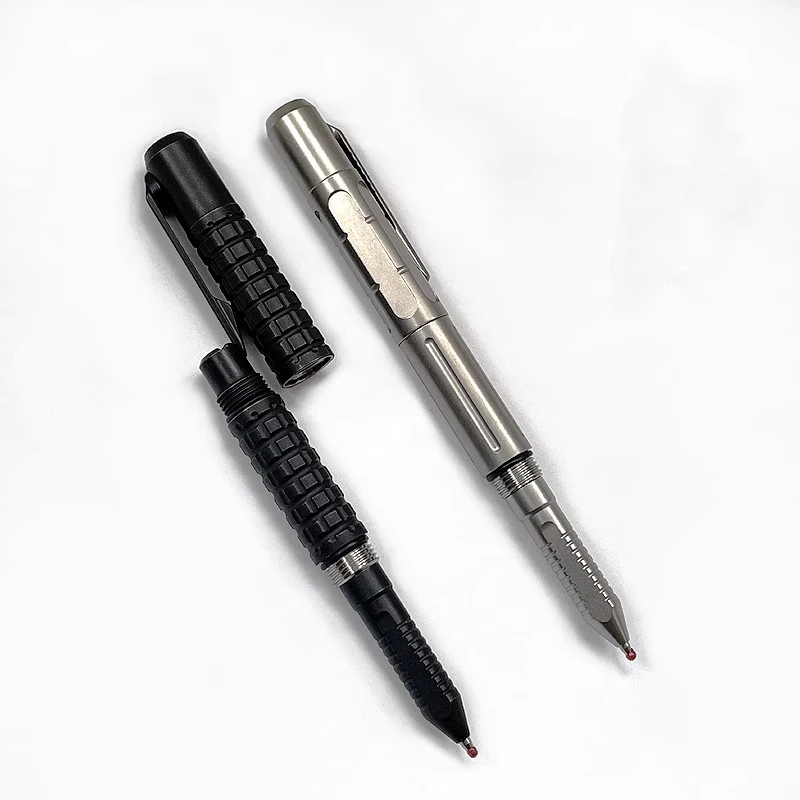 Titanium Alloy EDC Signature Pen With Writing Multi-functional Portable Screwdriver Tools Pen Ball Point Pen