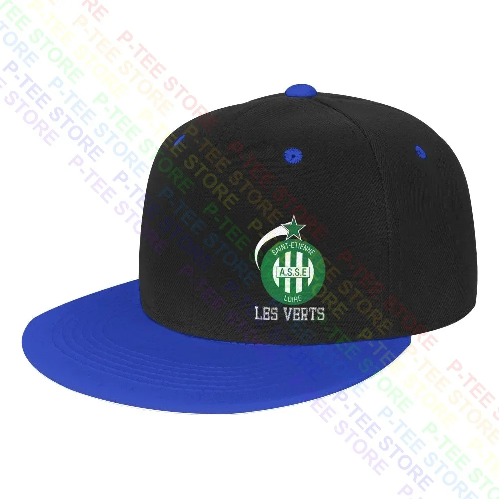 Les Verts Saint Etienne Asse France Ligue 1 Soccer Snapback Cap Colorful Baseball Caps Design Vintage Adjustable