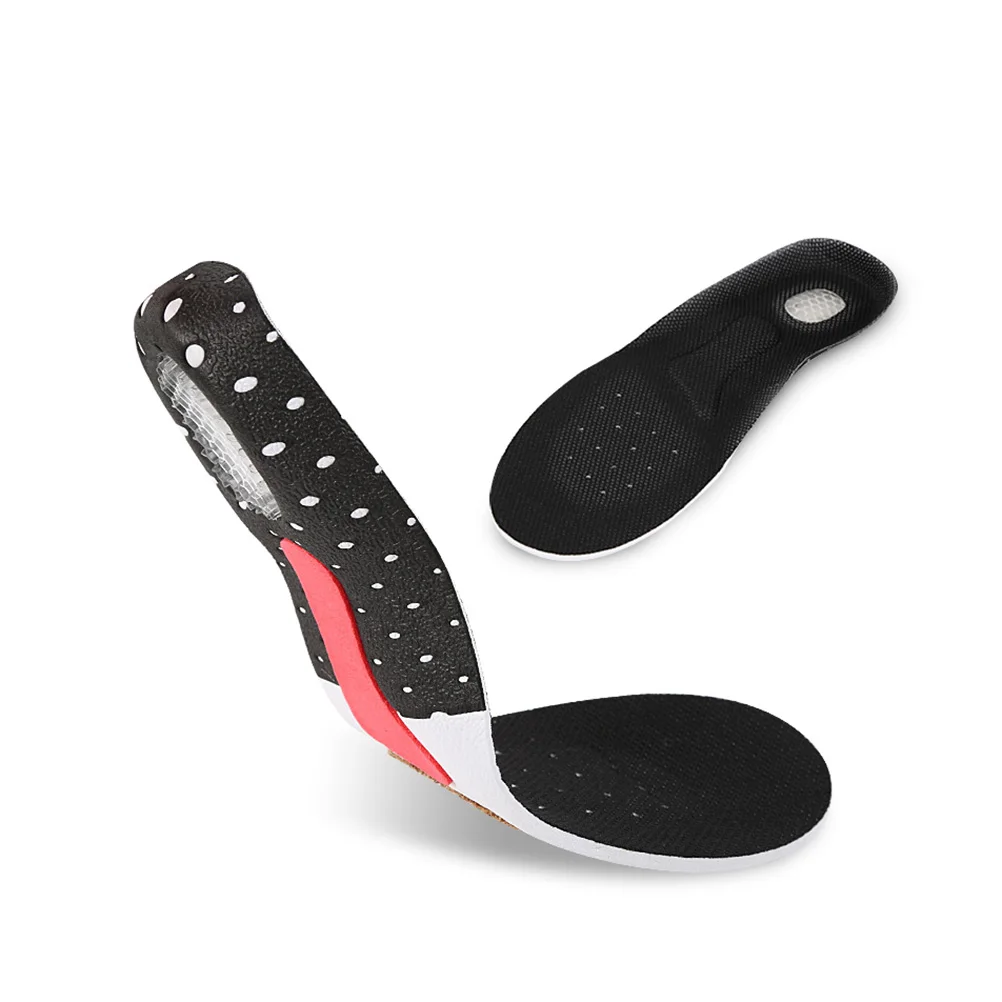 

Sweat-absorbing Shock Insoles Anti-slip Orthotic Arch Support Customizable Size Men Women Sports Shoes Boots Canvas