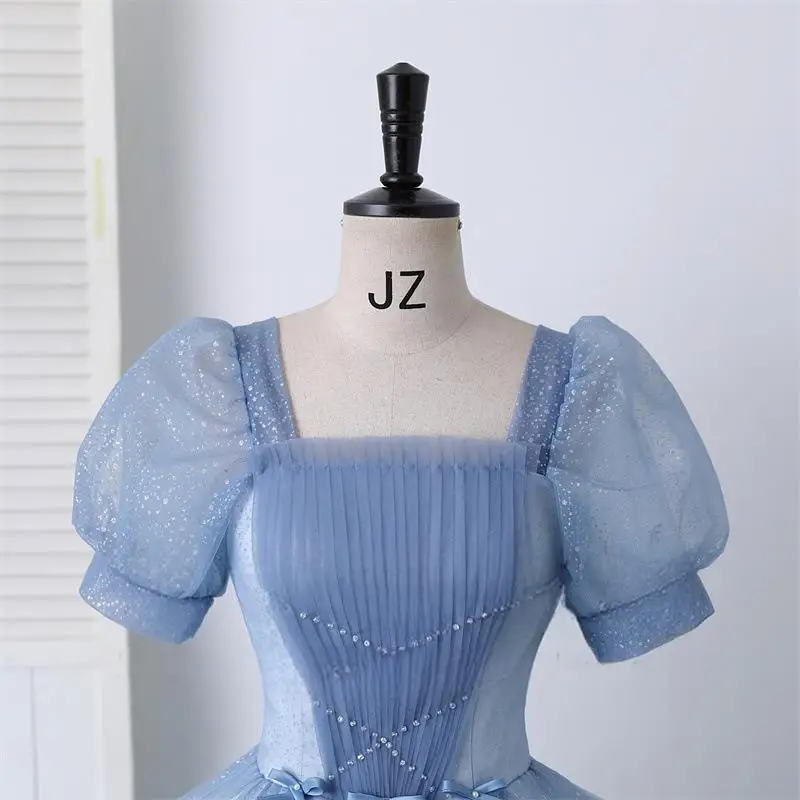 New Student Art Exam Performance Dress, Long Style, Vocal and Beautiful Voice, Solo Singing, Piano, Choir, Host, Fluffy Skirt