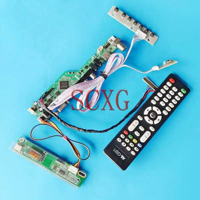 For LTN160AT01 LTN160AT02 Laptop LCD Screen Controller Board VGA HDMI-Compatible AV USB LVDS 30 Pin 1366*768 1CCFL 16