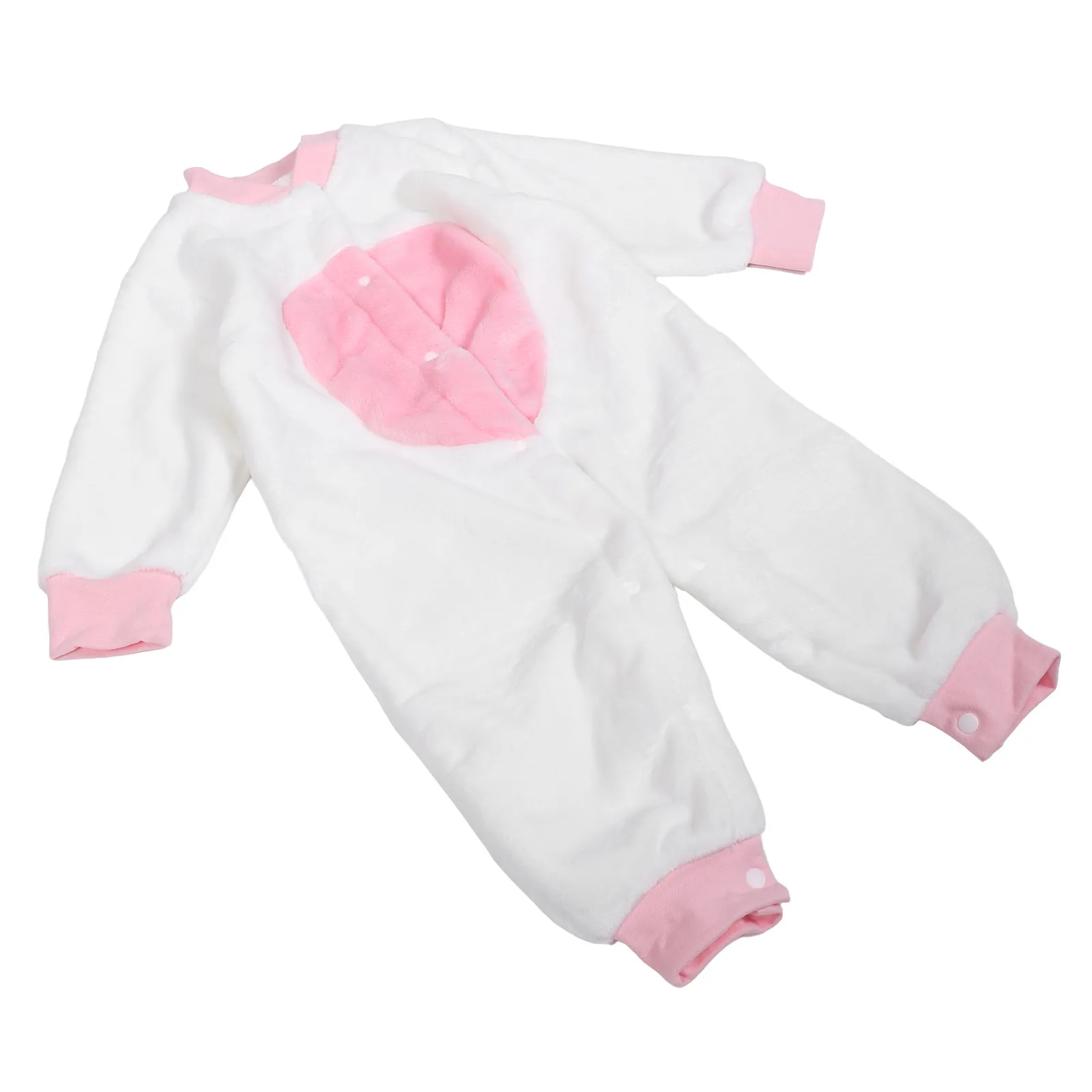 Baby Winter Jumpsuit Unisex Hooded Fleece Romper Newborn Toddler Thick Soft Warm for Spring Autumn Winter Crawling Sleep Outfit