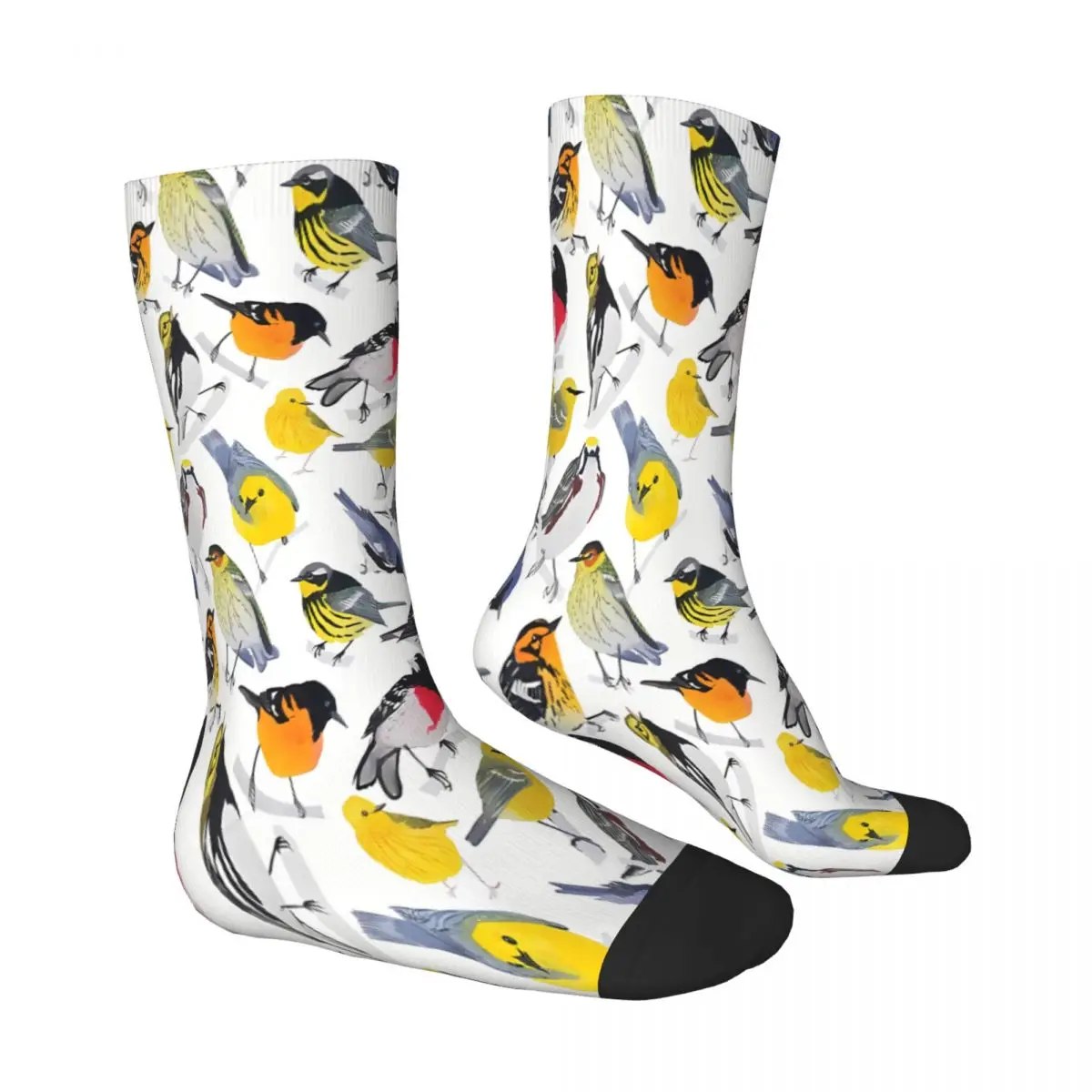 Springtime Birds Socks Male Mens Women Spring Stockings Hip Hop