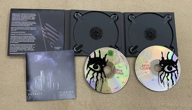 CD+DVD Shock Hard Rock Album Detroit Rock Tribute Studio Record Live Concert Deluxe Set view 3