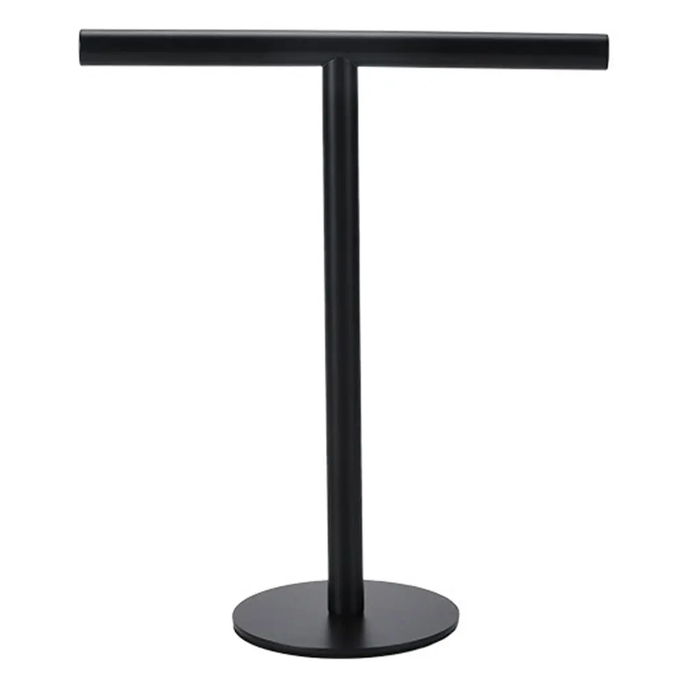 

Stainless Steel Hand Towel Holder Free Standing T-Shape Towel Bar Rack with Heavy Base for Bathroom Kitchen Vanity Countertop