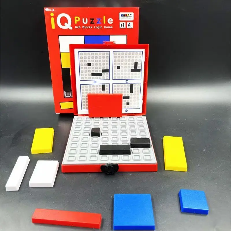 Lieblings-Brettspiele für meinen Sohn, IQ-Rätsel, 88 Herausforderungen, geistiges Kinderspiel, tragbare Blöcke, Spielzeug, logisches Puzzle, Denkaufgabe