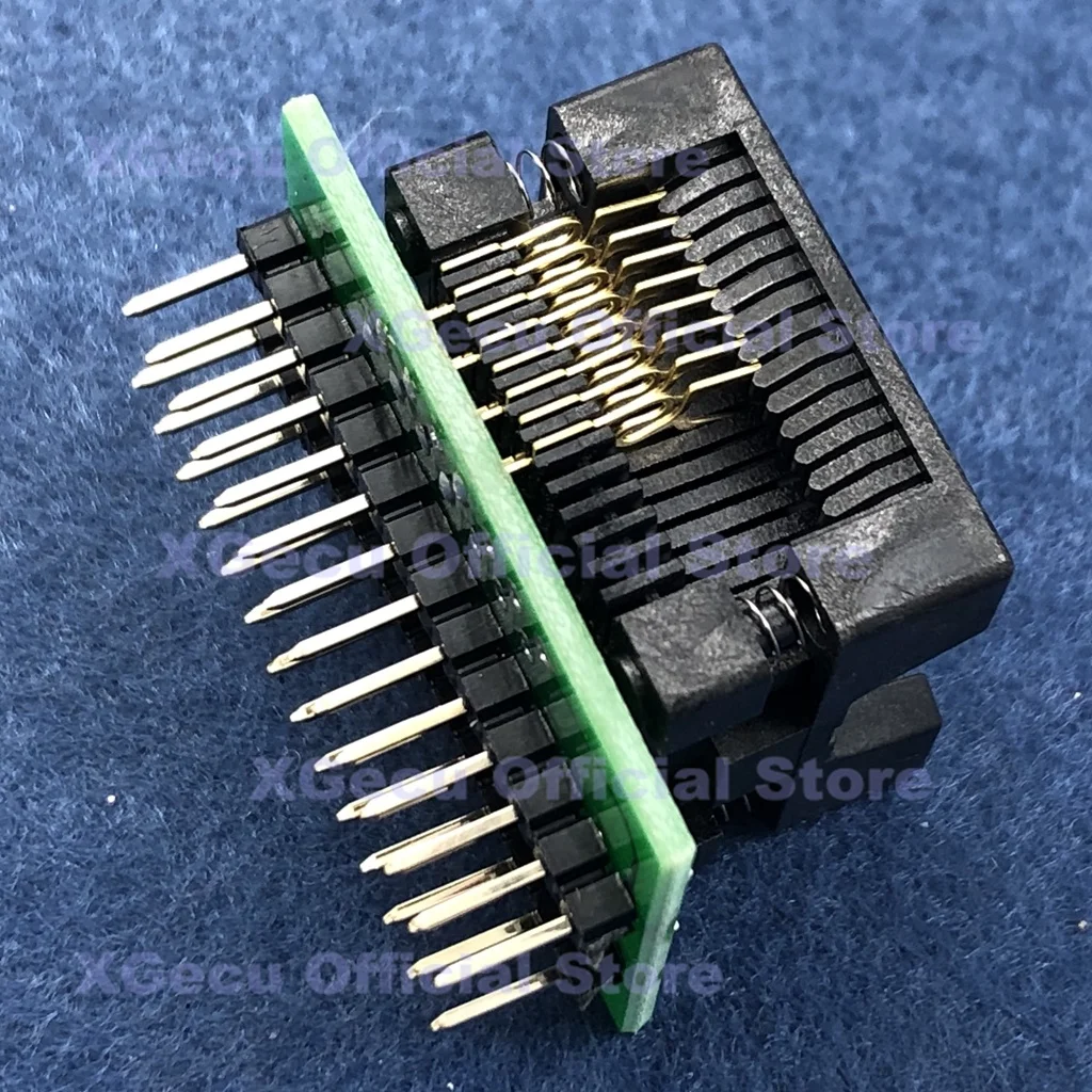 SOIC16 SOP16-DIP16 ZIF adapter/adaptor IC test socket body width 300mil