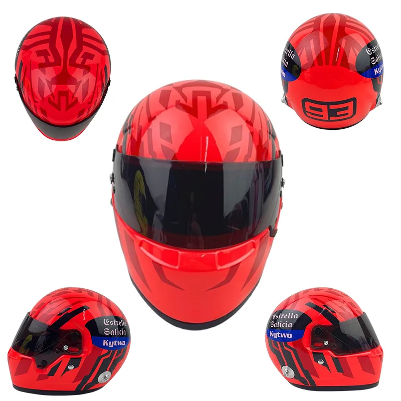 Mini small helmet model motorcycle riding pendant motorcycle motorcycle brigade decoration trunk home decoration doll helmet