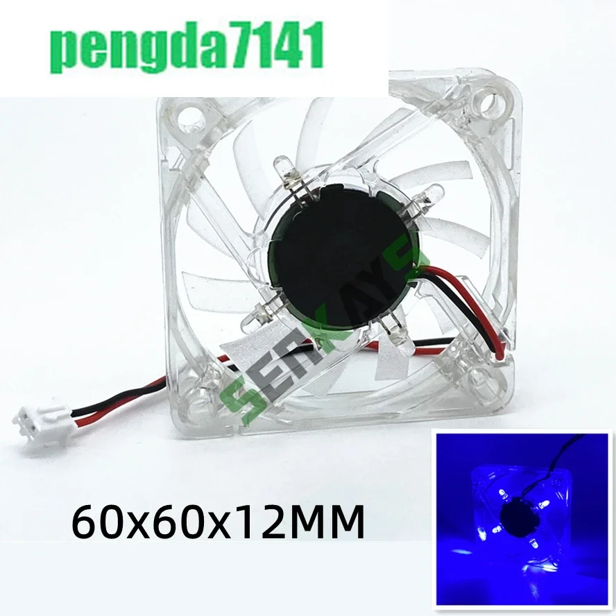 New 6012 6010 60MM 60x60x10MM DC 12V Ultra-Thin Silence Graphics Card Fan Cooling Fan with 2pin