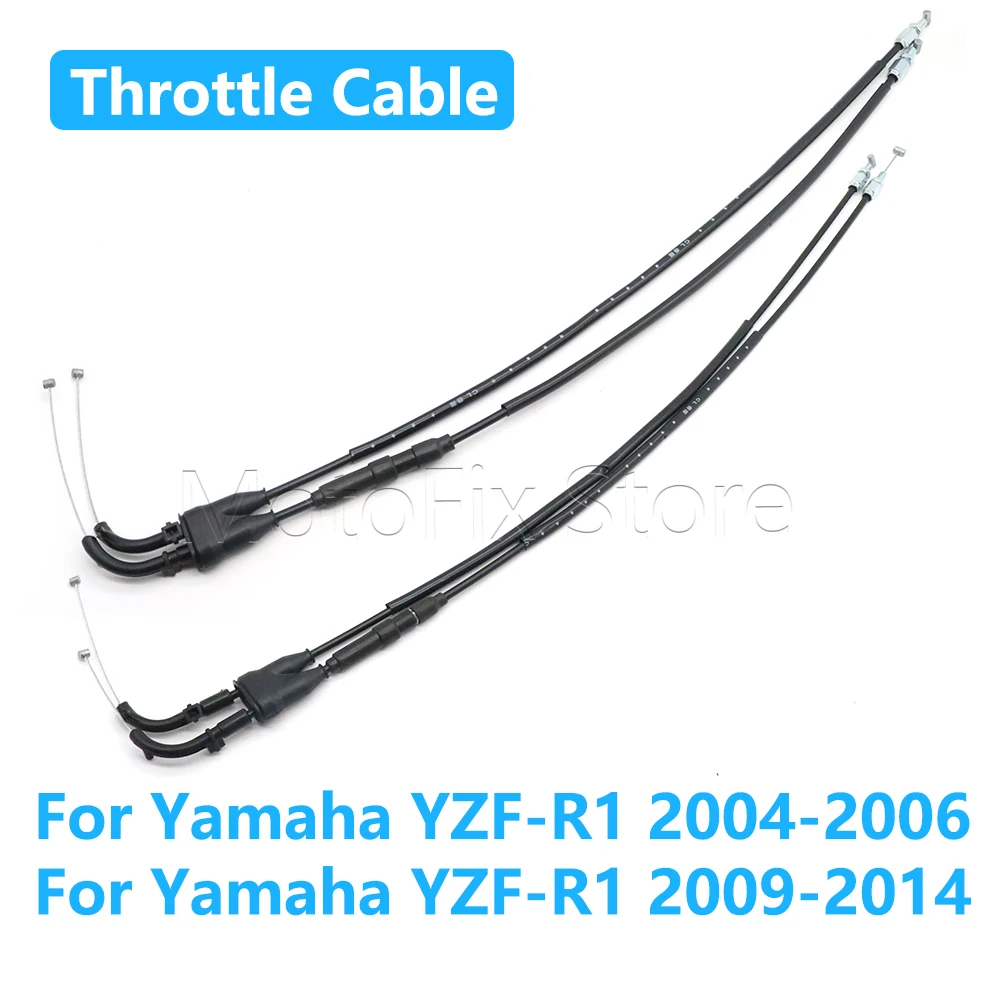 

Motorcycle Accessories Throttle Cable Line Wires For Yamaha YZF-R1 2004 2005 2006 YZF R1 2009 2010 2011 2012 2013 2014