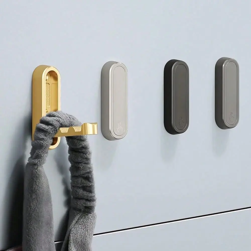 

Pack Folding Wall Hooks, Heavy Duty Zinc Alloy Foldable Coat Hooks Wall Mount For Bathroom, Closet Hanging, Key, Backpack, Towe