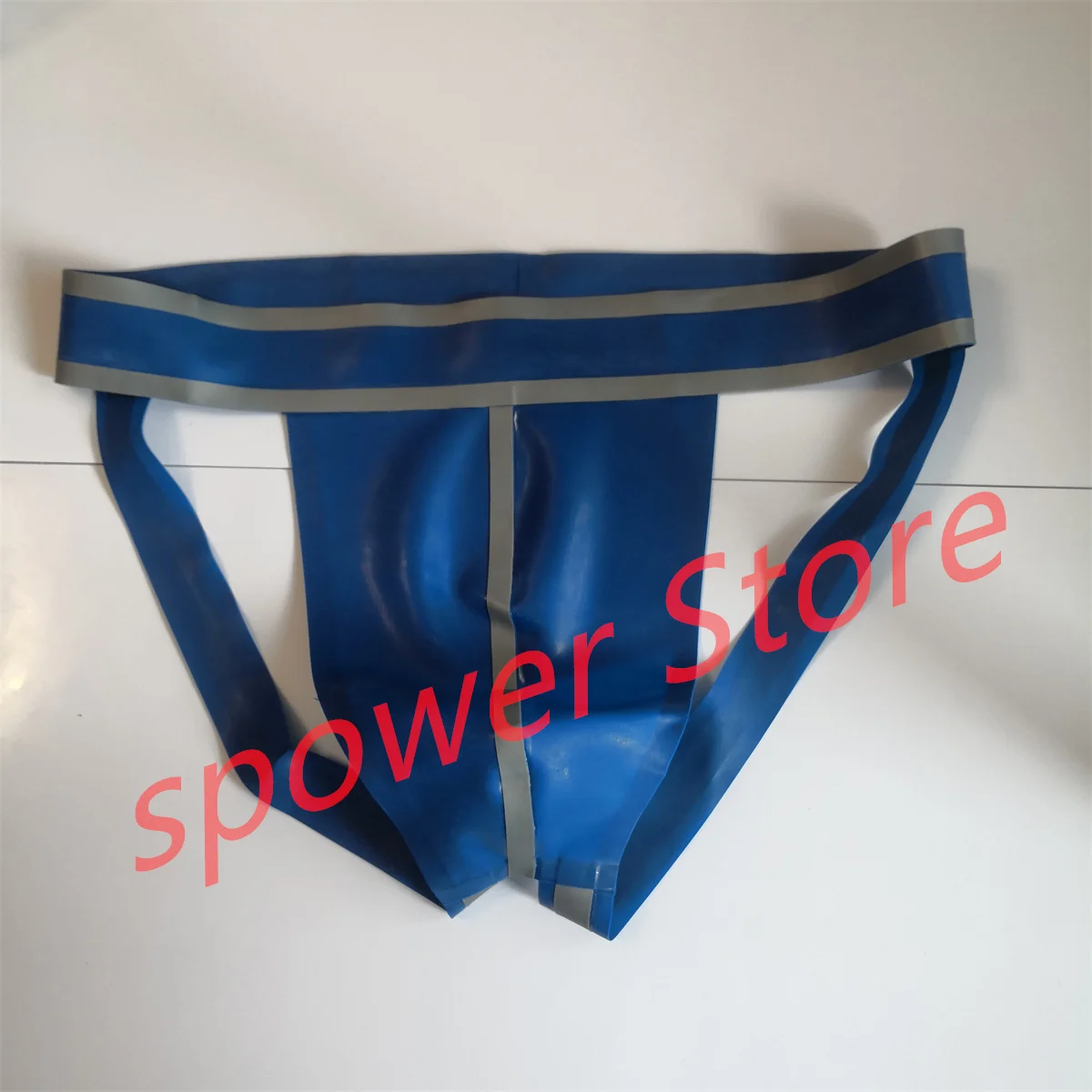 

Handmade Latex Brifs Thong Sexy Fetish Rubber Shorts Underwear Cosplay Costume for Men