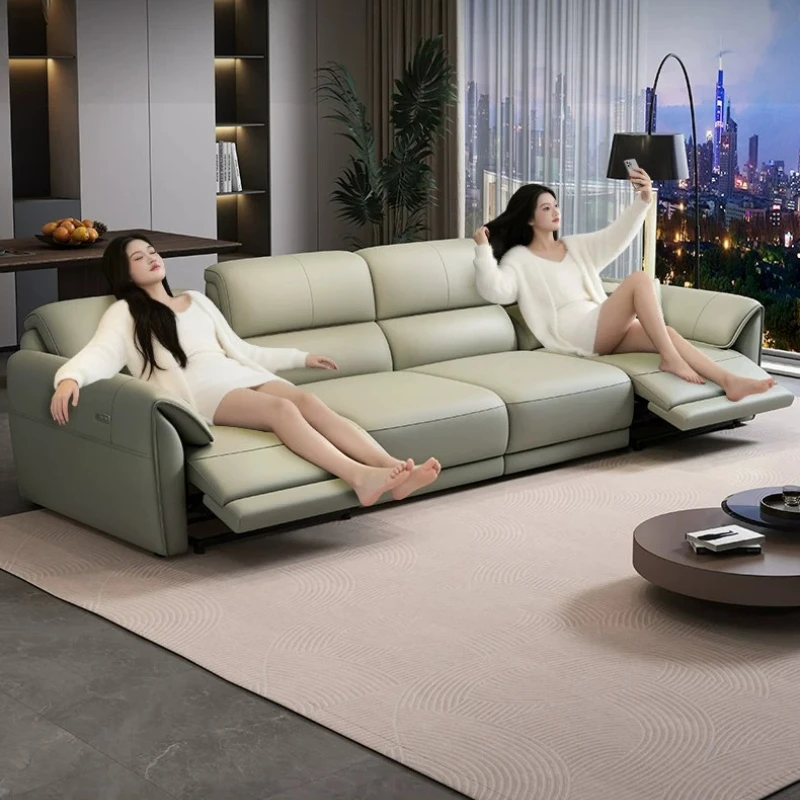 Display Extension Electric Sofa Strong Adjustable Oversized 2 Seater Recliner Sofa Lounge Loveseat Divani Moderni Home Furniture