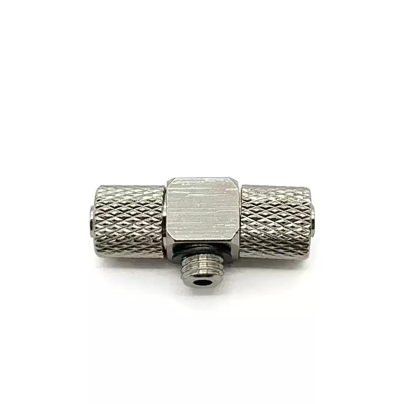 

2Pcs door lock Male Thread Mini Pneumatic Pipe Connector Screw Through Quick Fitting Fast Twist Joint Air Tube OD 3mm 4mm 6mm