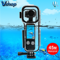 PULUZ 45m Underwater Waterproof Housing Diving Case For DJI Osmo Pocket 3