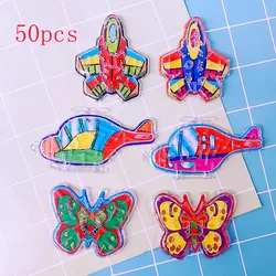 50 Piece Kids Birthday Party Puzzle Maze Toys Baby Shower Bags Gift Bags Girls Carnival Gift Awards Perfect for Pinata Fillers