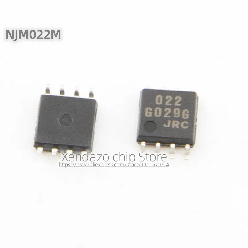 Chip amplificador NJM022M NJM022BM JRC022 022 SOP-8, Original, Original, 5 unidades por lote