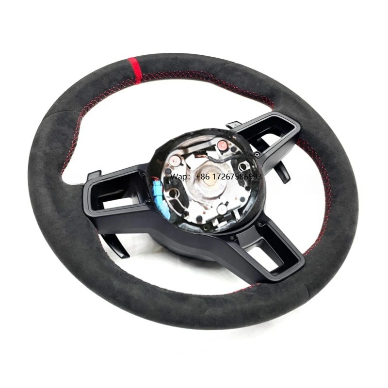 

Ultra-Comfort Carbon Fiber Steering Wheel with Smooth Grip Sweat-Absorbent and Anti-Slip for Precision Control