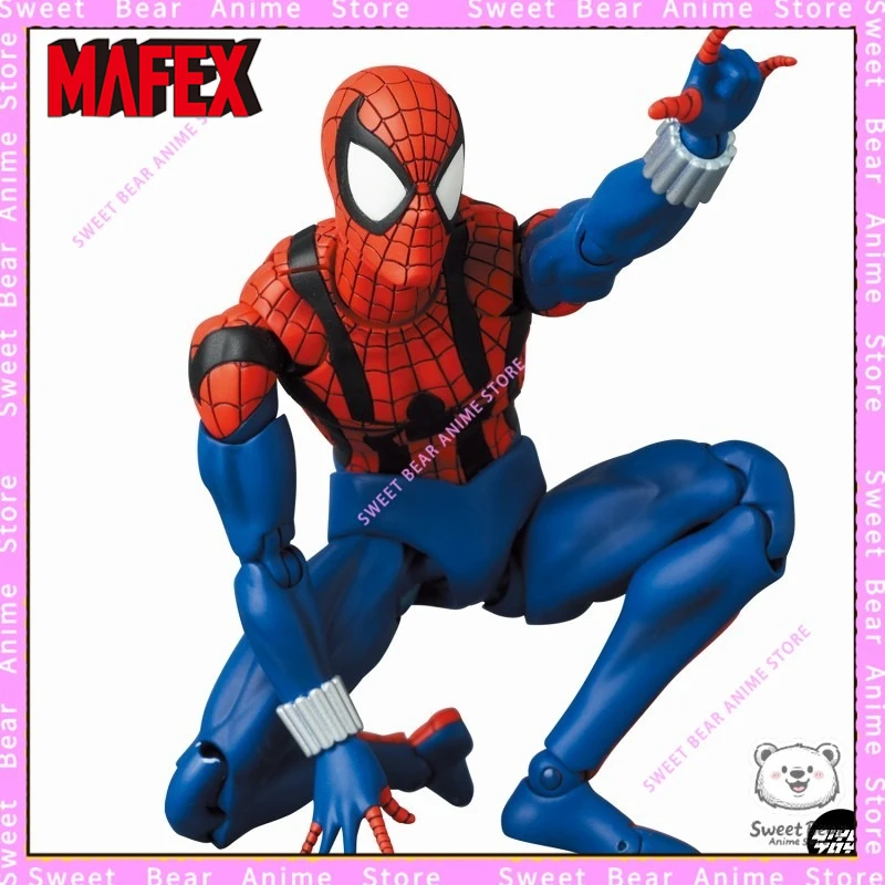 

В наличии MAFEX 143, Человек-паук Бен Релли, комикс, экшн-фигурка, аниме-модель, модные игрушки, настольная кукла, коллекционные предметы