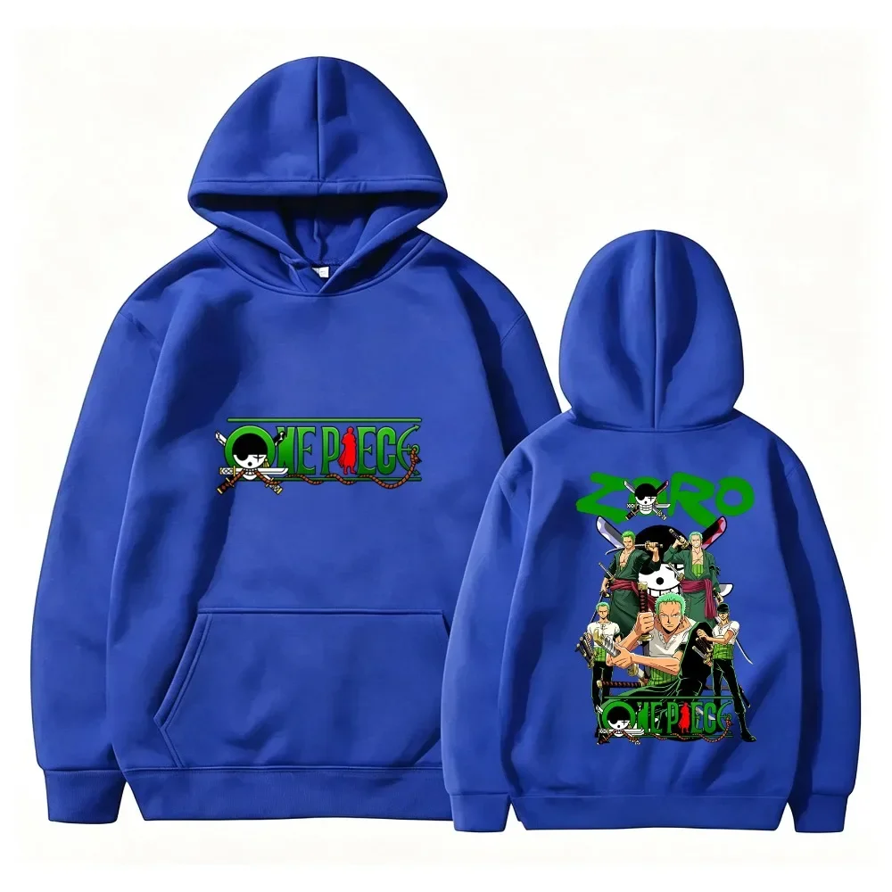 One Piece Zoro Anime Print Hoodie Kinder Jungen Mädchen Unisex Langarm Freizeit Pullover Kapuzenpullover Kinder Alltags-Oberteil – Detail 10