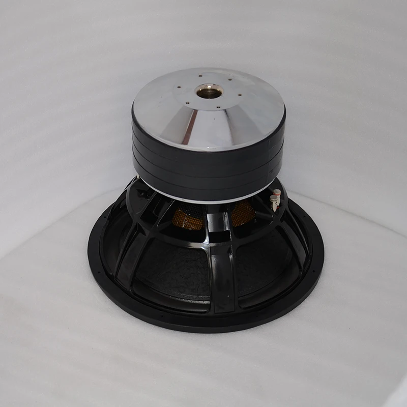 Assurance comercial subwoofer de 18 polegadas com 5000w Rms 4 Pcs ímãs subwoofers de alto-falante