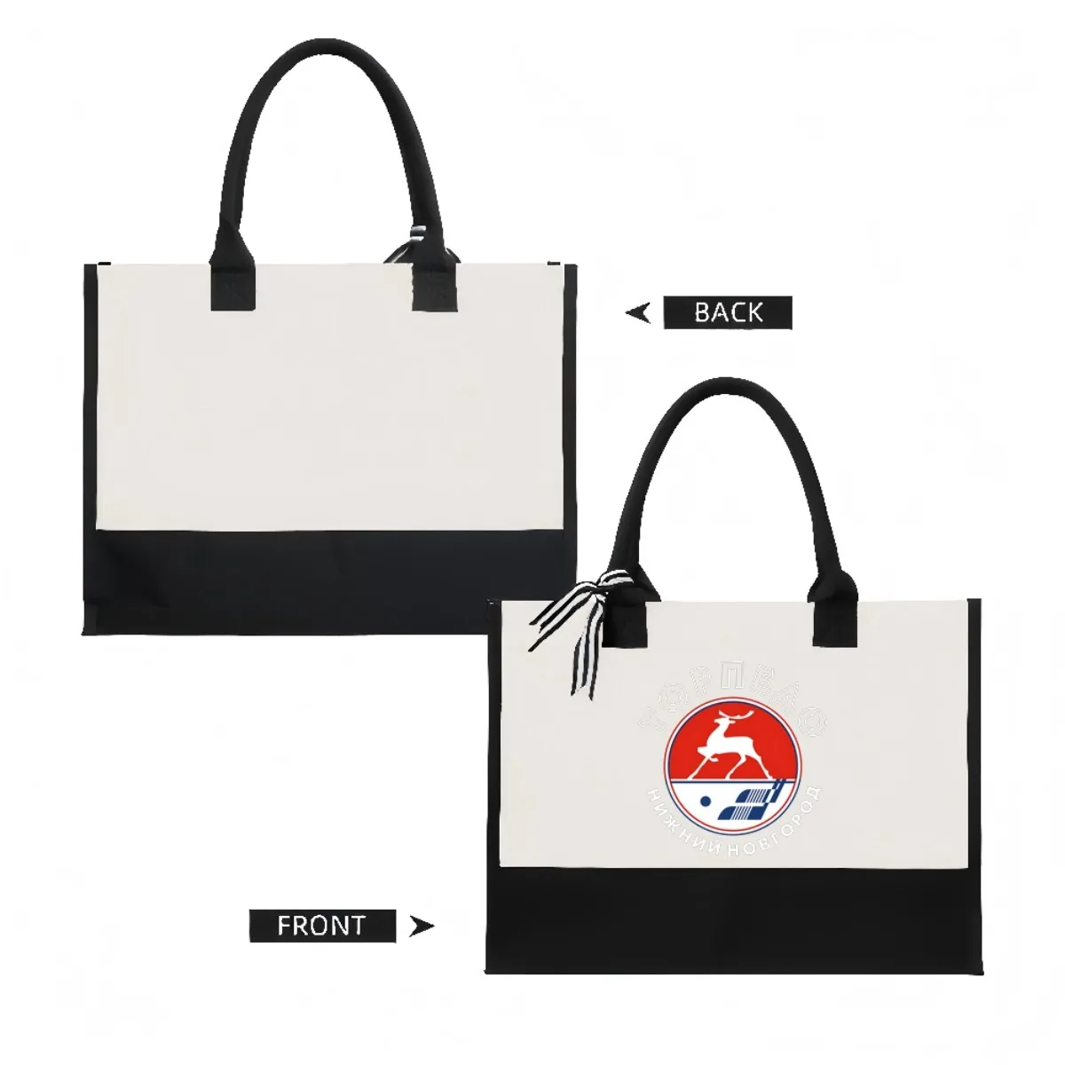 TOPNEAO 2026 جديد وصول الموضة العملي واسعة قابلة لإعادة الاستخدام حمل حقيبة نمط طباعة 2 لهجة الثقيلة حقيبة كتف كبيرة ل Al #2